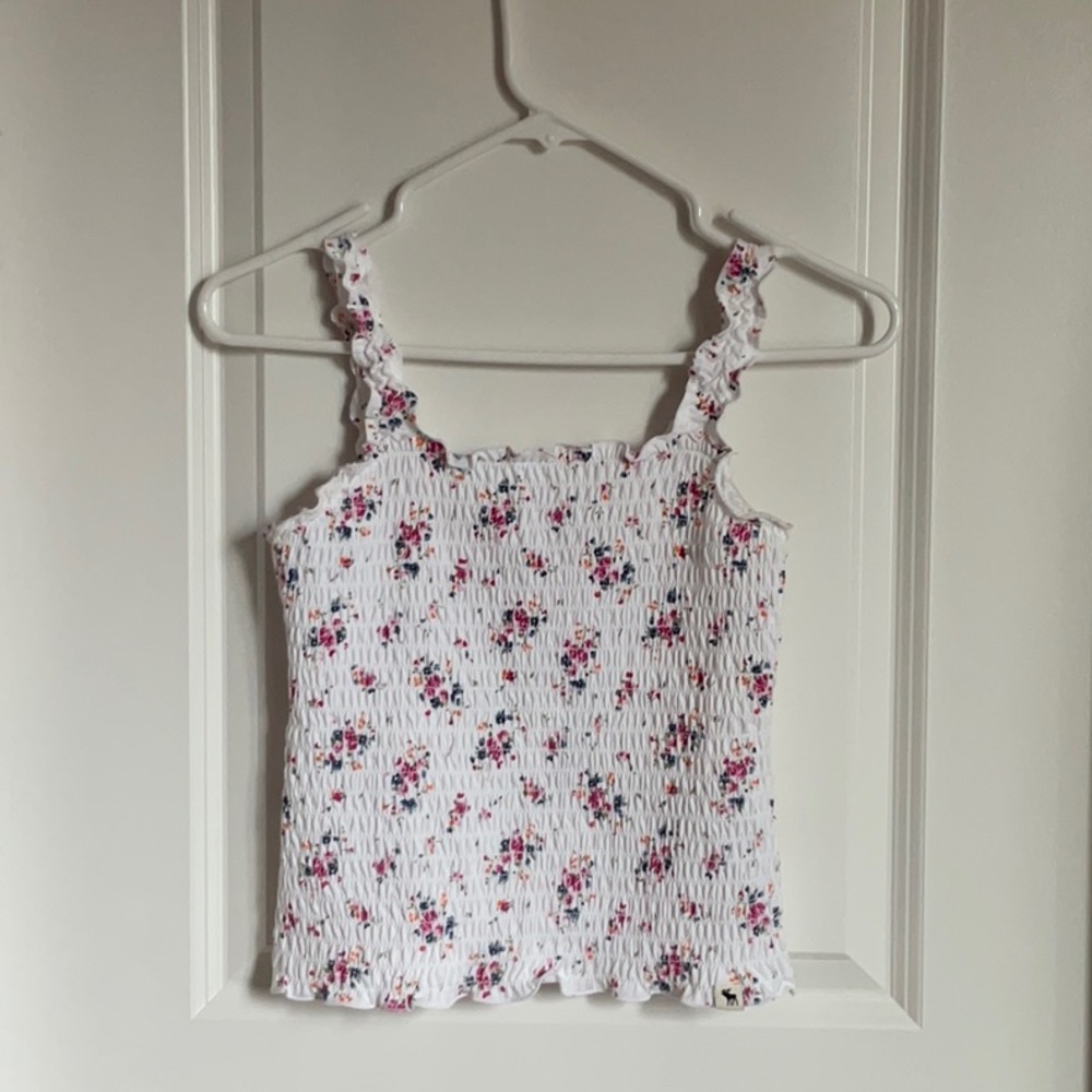 Abercrombie Smocked tube top